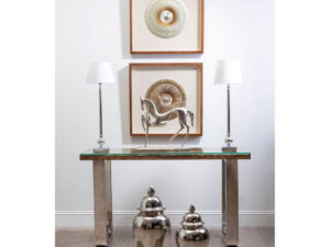 Kensington Townhouse Large Ceramic Silver Jar