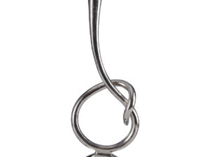 Kensington Townhouse Twist Nickel Candle Holder