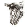 5505573_mac_01__93219.1754508486.jpg Zania Black Wire Buffalo Head Sculpture Wall Art