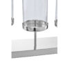 Kensington Townhouse 5 Light Silver Candle Holder.