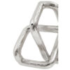 Kensington Townhouse Rough Nickel Finish Sculpture