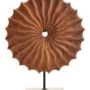 5506952__58102.1758968380.jpg Westo Natural Wood Round Sculpture with Travertine Base