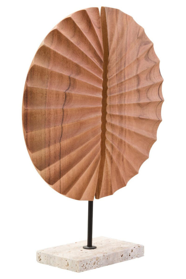 5506954_01__93130.1762249238.jpg Westo Natural Wood Sculpture with Travertine Base
