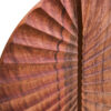 Westo Brown Wood Sculpture With Black Base