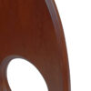 Westo Natural Wood Vertical Sculpture With Travertine Base