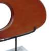 Westo Natural Wood Horizontal Sculpture With Travertine Base