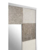 Kensington Townhouse Leather Patchwork Wall Clock