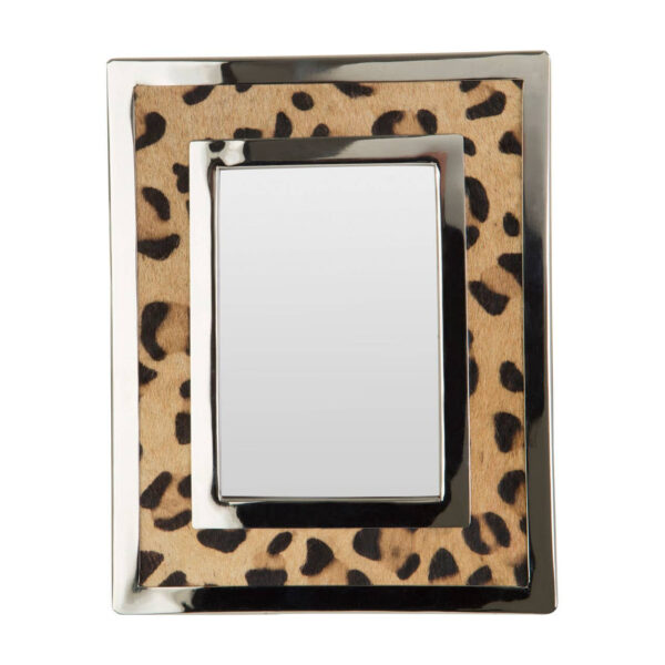 5509007__67209.1754519480.jpg Kensington Townhouse 4In x 6In Leopard Design Photo Frame
