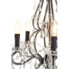 Kensington Townhouse 5 Bulb Crystal Glass Chandelier