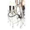 Kensington Townhouse 5 Bulb Crystal Glass Chandelier