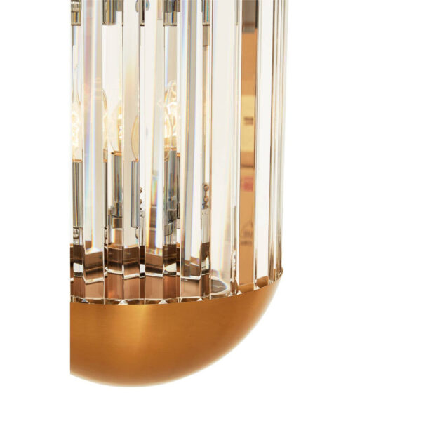 Kensington Townhouse Bronze Finish 6 Bulb Pendant Light