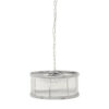 Kensington Townhouse Nickel Pendant Light