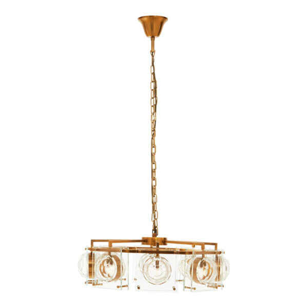 Kensington Townhouse 8 Bulb Pendant Light