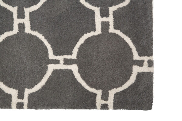 Bosie Kensington Townhouse Large Grey Hand Woven Rug