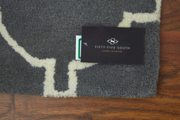 Bosie Kensington Townhouse Large Grey Hand Woven Rug