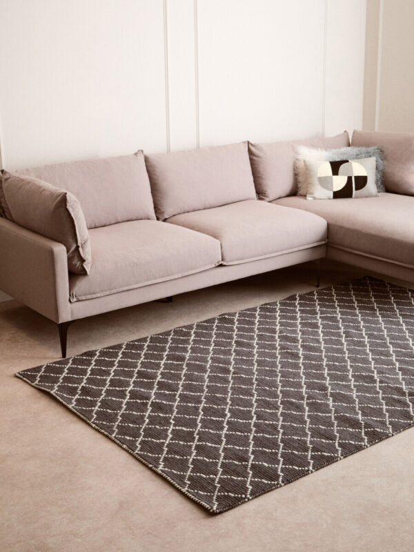 Bosie Kensington Townhouse Large Diamond Lattice Rug