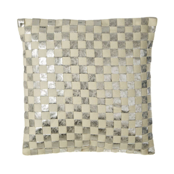 Kensington Townhouse Ivory Velvet And Gold Cushion