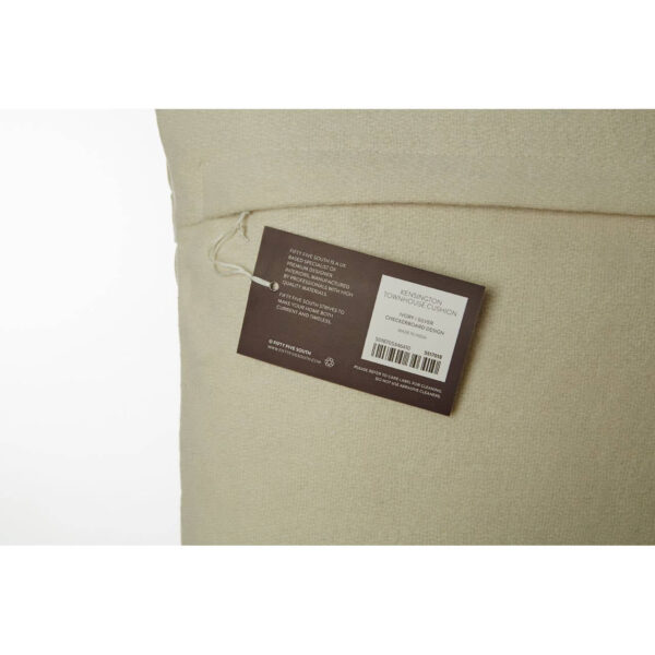 5517018_pkg_01__49060.1754507529.jpg Bosie Kensington Townhouse Square Ivory And Silver Check Cushion