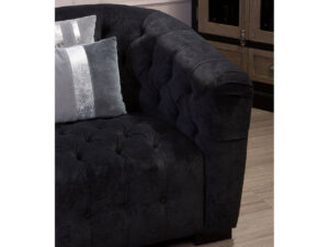 Bosie Kensington Townhouse Grey Rectangular Cushion