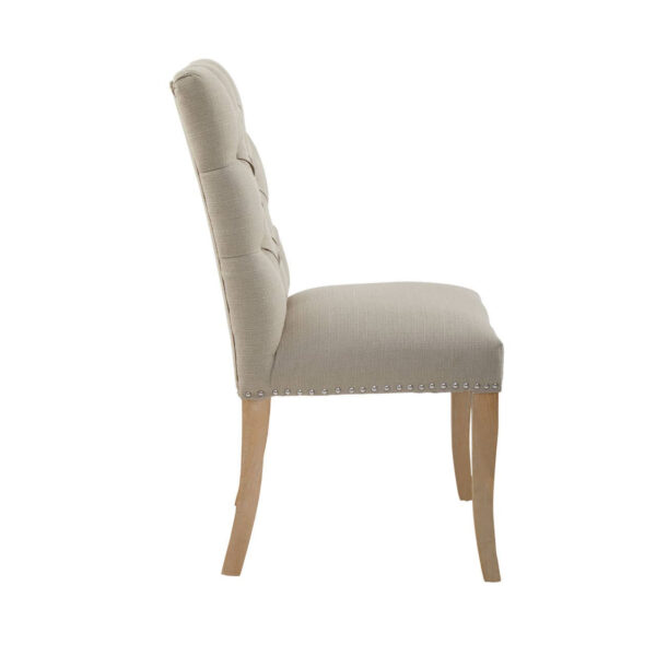 Kensington Townhouse Natural Linen Dining Chair