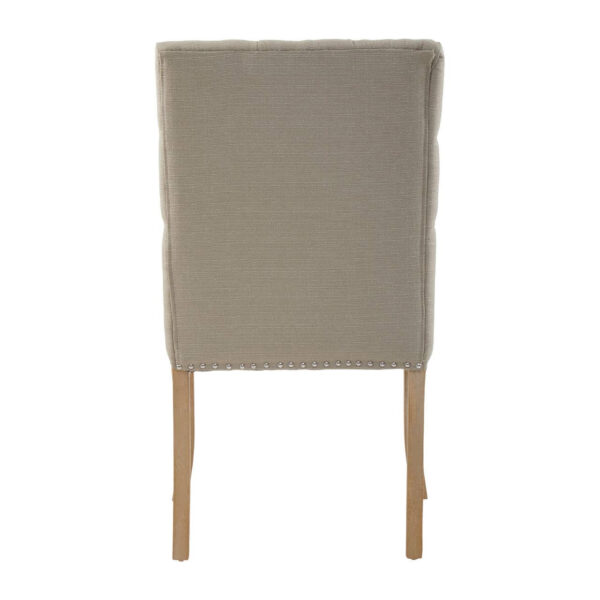 Kensington Townhouse Natural Linen Dining Chair