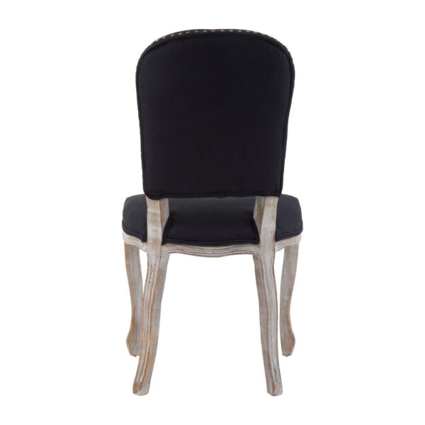 5527042_03__72233.1777964938.jpg Kensington Townhouse Black Linen Dining Chair with Antique wood legs