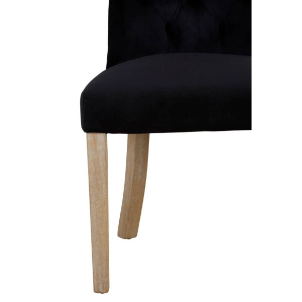 5527045_mac_02__58480.1768306984.jpg Kensington Townhouse Black Buttoned Dining Chair with Antique Legs