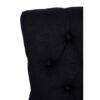 Kensington Townhouse Black Linen Studded Dining Chair