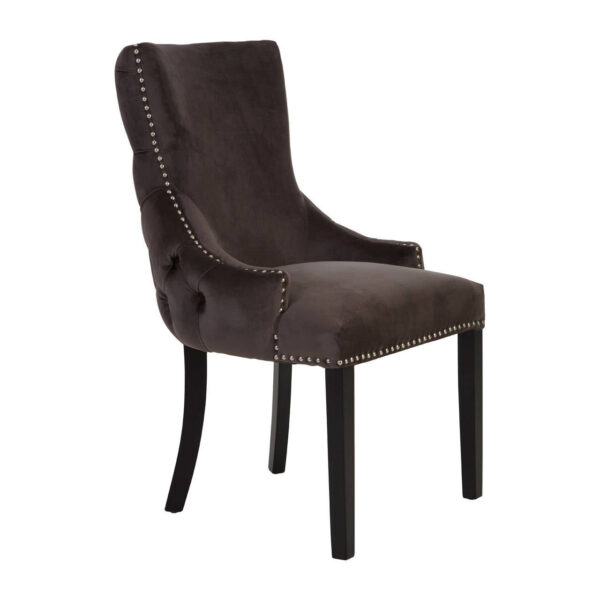 5527051__09213.1768368658.jpg Kensington Townhouse Grey Velvet Button Tufted Dining Chair