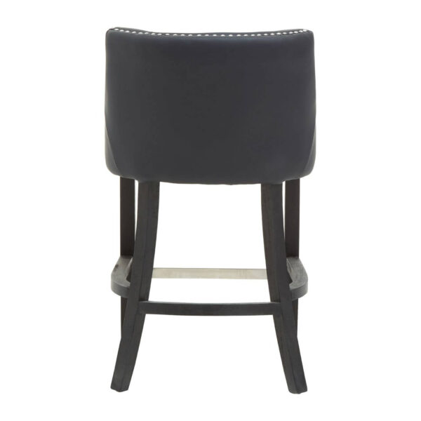 Kensington Townhouse Black Hevea Bar Chair