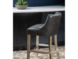 Kensington Townhouse Grey Hevea Bar Chair