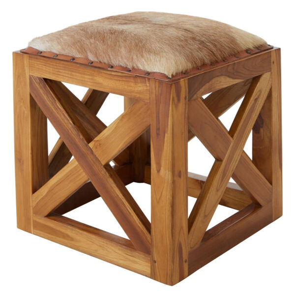 5527078_01__86151.1754511353.jpg Kendari Hair on Leather and Teak Wood Square Stool