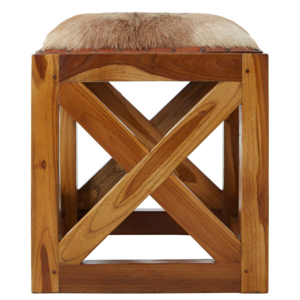 5527078_02__07704.1754511354.jpg Kendari Hair on Leather and Teak Wood Square Stool