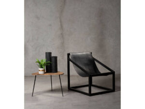 Kendari Black Cubic Frame Chair