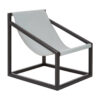 Kendari Grey Cubic Frame Chair