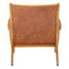 Kendari Brown Leather Chair