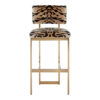 Manhattan Tiger Print Bar Stool