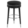 5527265_01__03135.1754512652.jpg Manhattan Grey Velvet Bar Stool with Rubberwood Legs