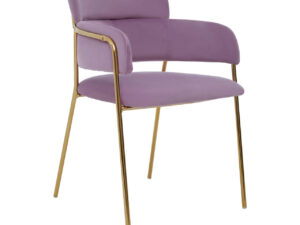 Tamzin Pink Velvet Dining Chair