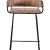 Tamzin Brown Faux Leather Bar Chair