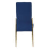 Tamzin Blue Velvet High Back Dining Chair