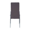 Tamzin Grey Velvet High Back Dining Chair