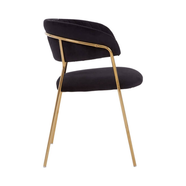 5527338_02__60802.1767346622.jpg Tamzin Black Velvet Channel Tufted Dining Chair with Gold Finish Legs