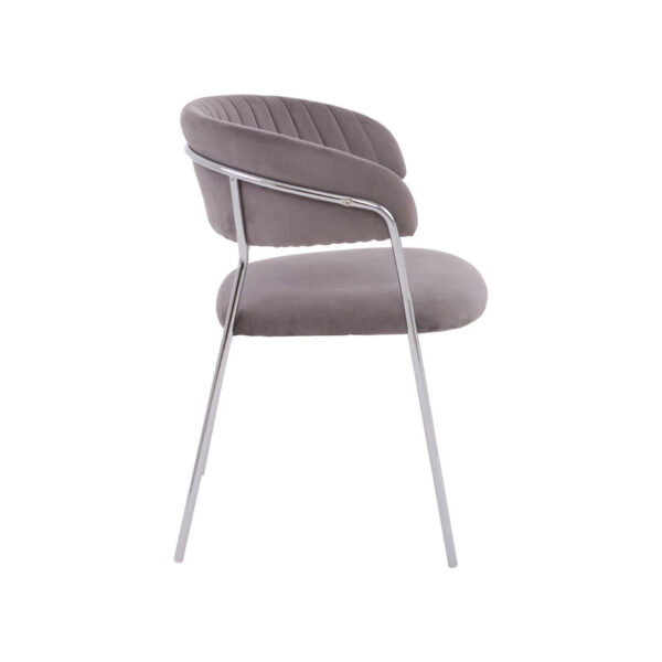 5527340_02__79057.1767356921.jpg Tamzin Mink Velvet Channel Tufted and Chrome Finish Dining Chair