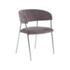 5527340__41017.1767356921.jpg Tamzin Mink Velvet Channel Tufted and Chrome Finish Dining Chair