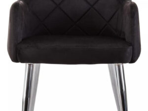 5527374_-_web_size__14170.1768306312.jpg Tamzin Black Velvet Quilted Dining Chair with Chrome Finish Legs
