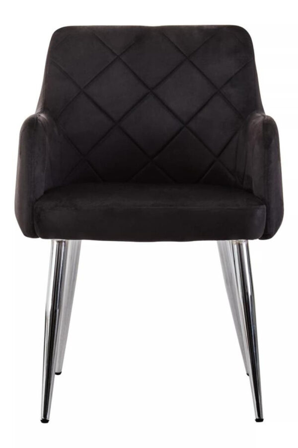 5527374_-_web_size__14170.1768306312.jpg Tamzin Black Velvet Quilted Dining Chair with Chrome Finish Legs