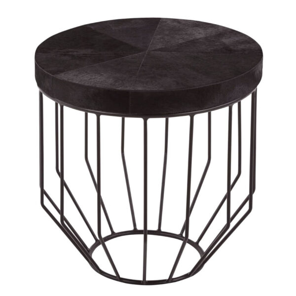 5527453_01__98657.1781069319.jpg Kensington Townhouse Hair On Hide Top Round Side Table