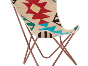 Cefena Multicolour Butterfly Chair
