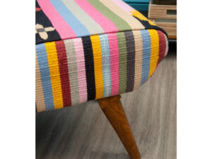 Cefena Multicolour Footstool